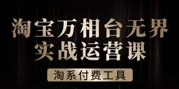 沧海·淘系万相台无界实战运营课，万相台无界实操全案例解析-爱找项目网