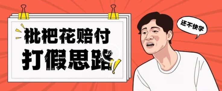最新打假原料枇杷花赔付玩法一单收益1000+小白轻松下车【详细视频玩法教程】【仅揭秘】-爱找项目网