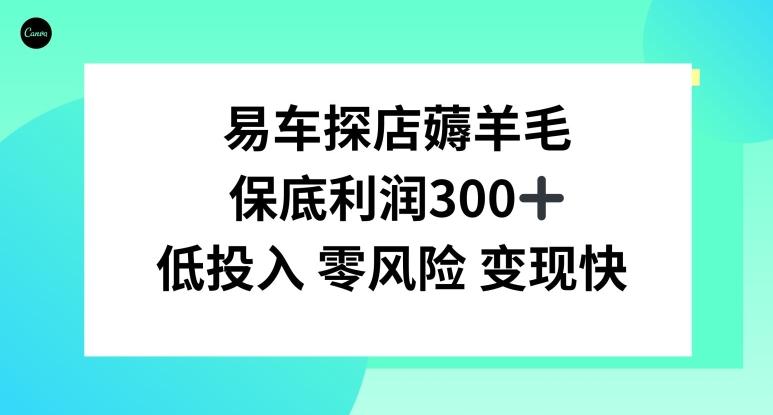 易车APP首页十亿补贴活动，选择到店补贴，保底利润300+-爱找项目网
