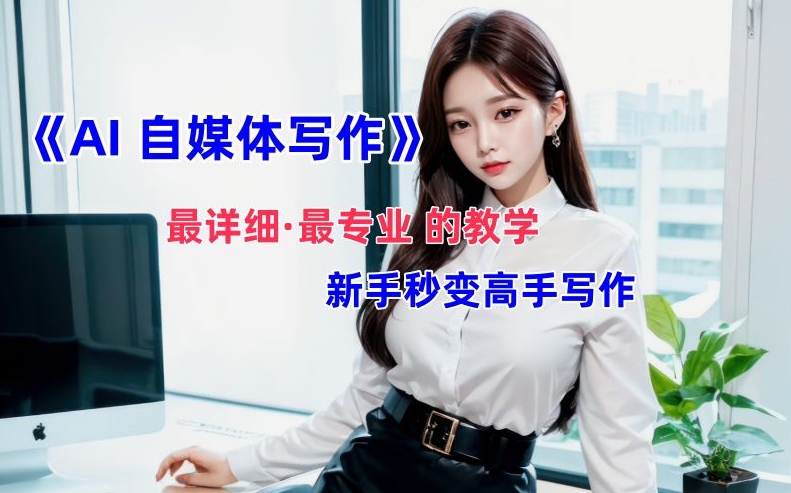 AI自媒体文章创作全网最详细教程，新手秒变写作高手，多方位发展-爱找项目网