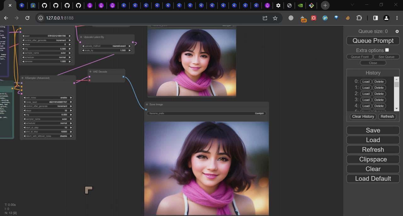 图片[2]-ComfyUI利用Stable Diffusion学习AI GUI工作流程教程-中英字幕-爱找项目网