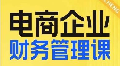 电商企业财务管理线上课，为电商企业规划财税-爱找项目网