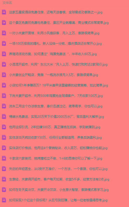 图片[2]-(9607期)真实有效391套商业模式，年入几十到几百万案例解析(电子书+视频+图文)-爱找项目网