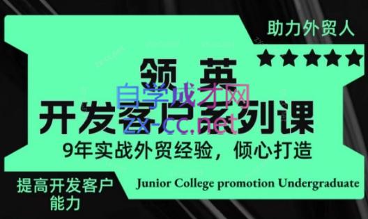城哥·领英开发客户系列课-爱找项目网