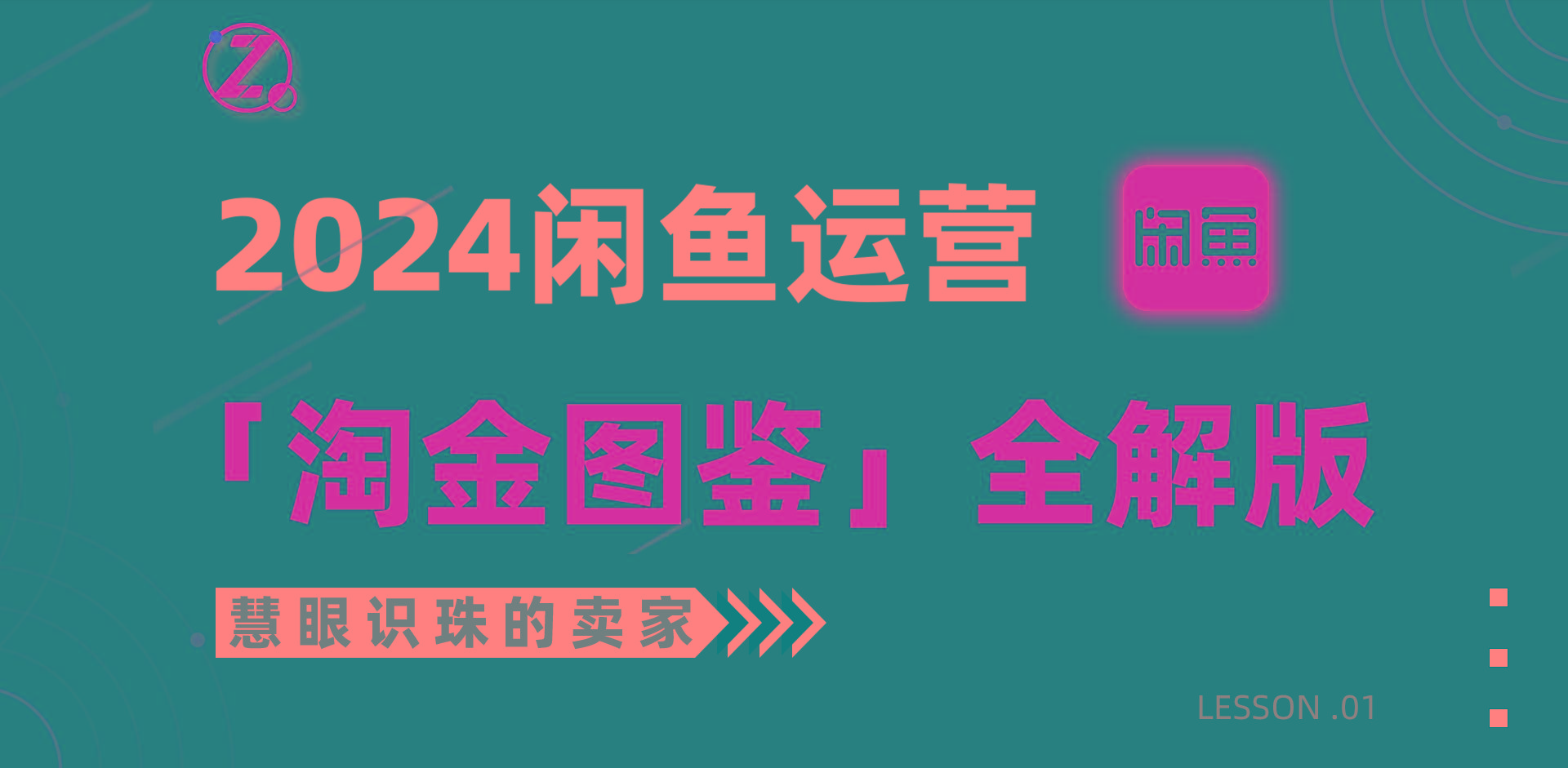 (9738期)2024闲鱼运营，【淘金图鉴】全解版-爱找项目网