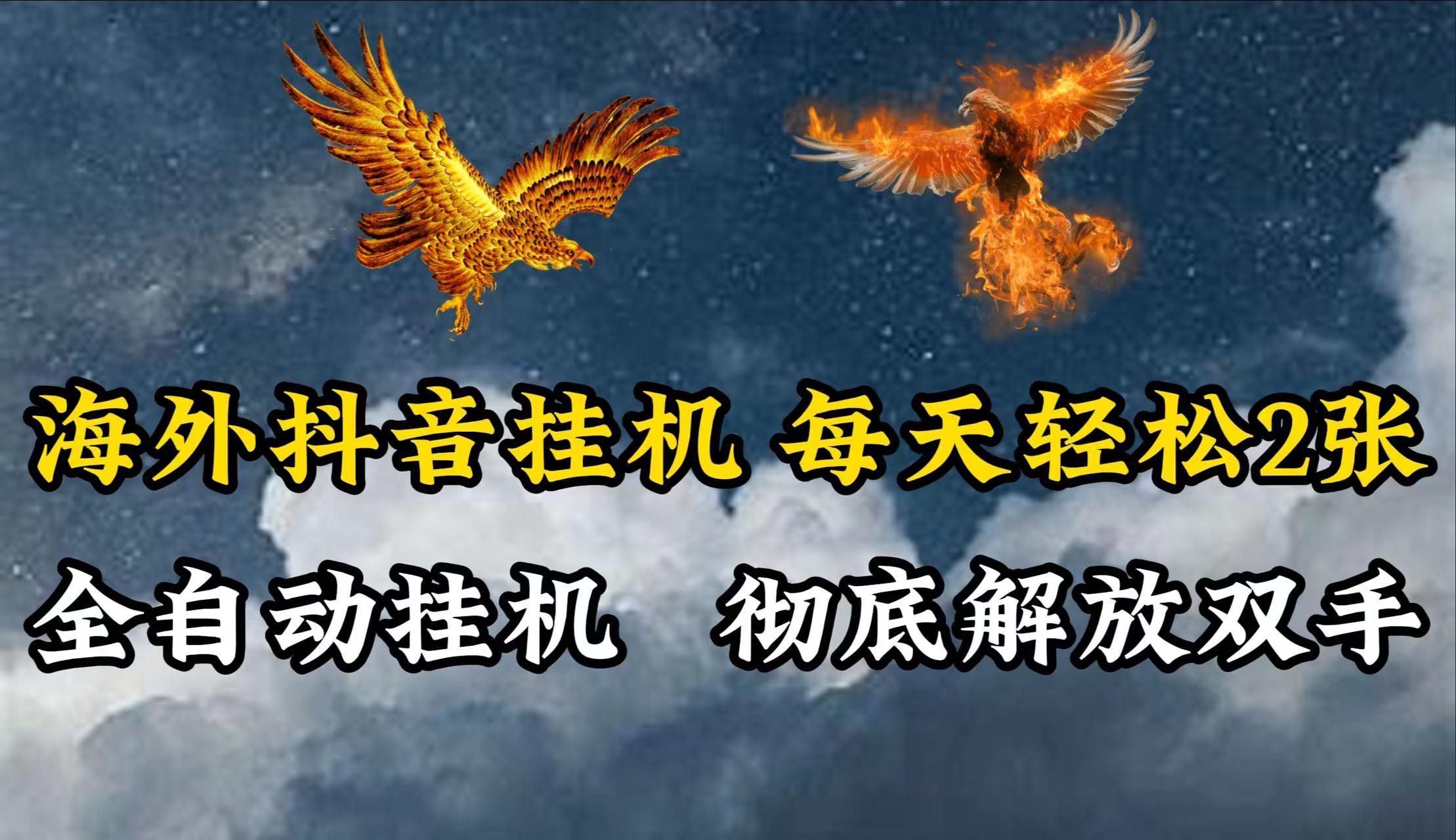 海外抖音挂机，每天轻松2张，全自动挂机，彻底解放双手！-爱找项目网