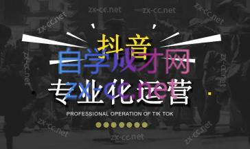 2024焦点抖音运营-爱找项目网