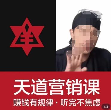 天道老阮-天道营销课，​赚钱有规律，听完不焦虑-爱找项目网