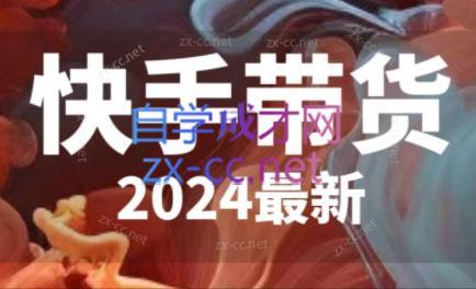 快手带货(2024最新)-爱找项目网