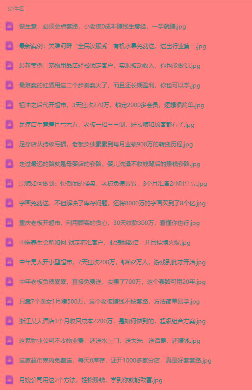 图片[3]-(9607期)真实有效391套商业模式，年入几十到几百万案例解析(电子书+视频+图文)-爱找项目网