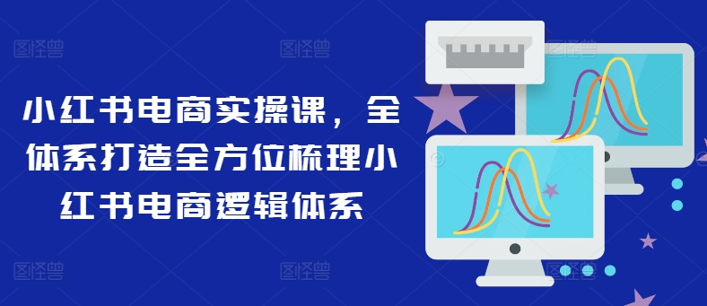 小红书电商实操课，全体系打造全方位梳理小红书电商逻辑体系-爱找项目网
