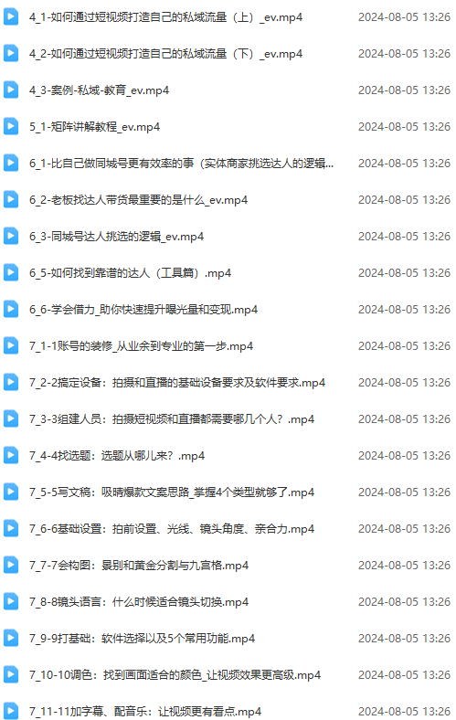 图片[2]-实体店老板获客特训营：认知、定位、文案、矩阵、直播、AI等(72节-爱找项目网