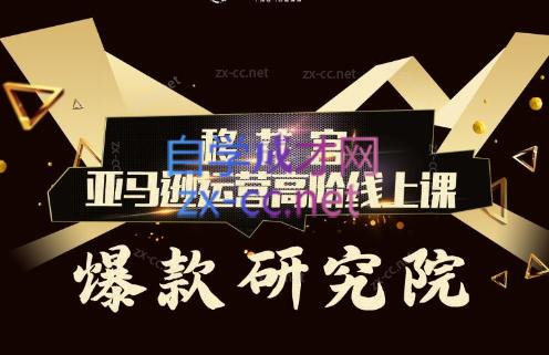 跨境移花宫·亚马逊运营高阶线上课-爱找项目网
