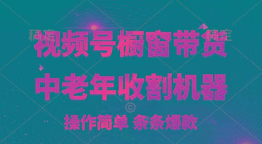 [你的孩子成功取得高位]视频号最火爆赛道，橱窗带货，流量分成计划，条…-爱找项目网