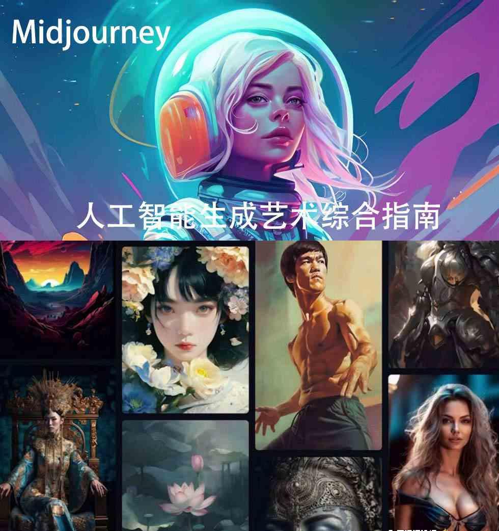 图片[2]-Midjourney及ChatGPT4人工智能生成艺术图像综合指南-9节课-中英字幕-爱找项目网