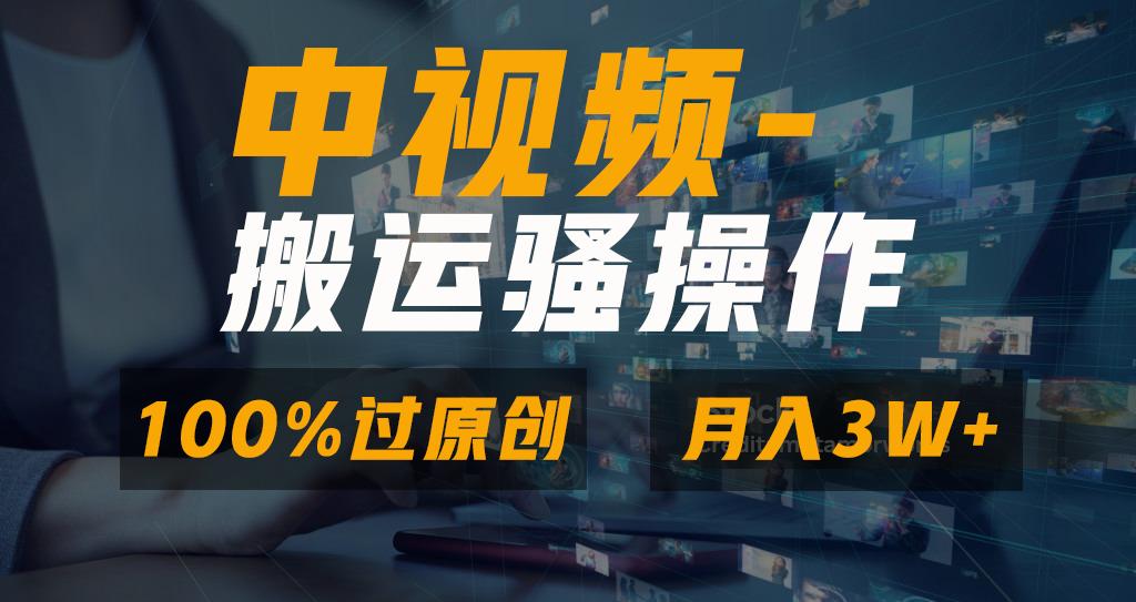 无脑双重去重原创视频，100%中视频+视频号分成计划，一键多平台发布小白…-爱找项目网