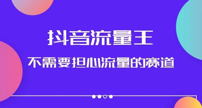 抖音流量王，不需要担心流量的赛道，美女图文音乐号升级玩法（附实操+养号流程）-爱找项目网